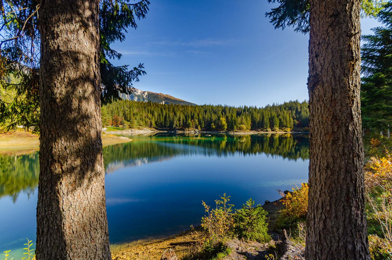 Herbststimmung am Chaumasee