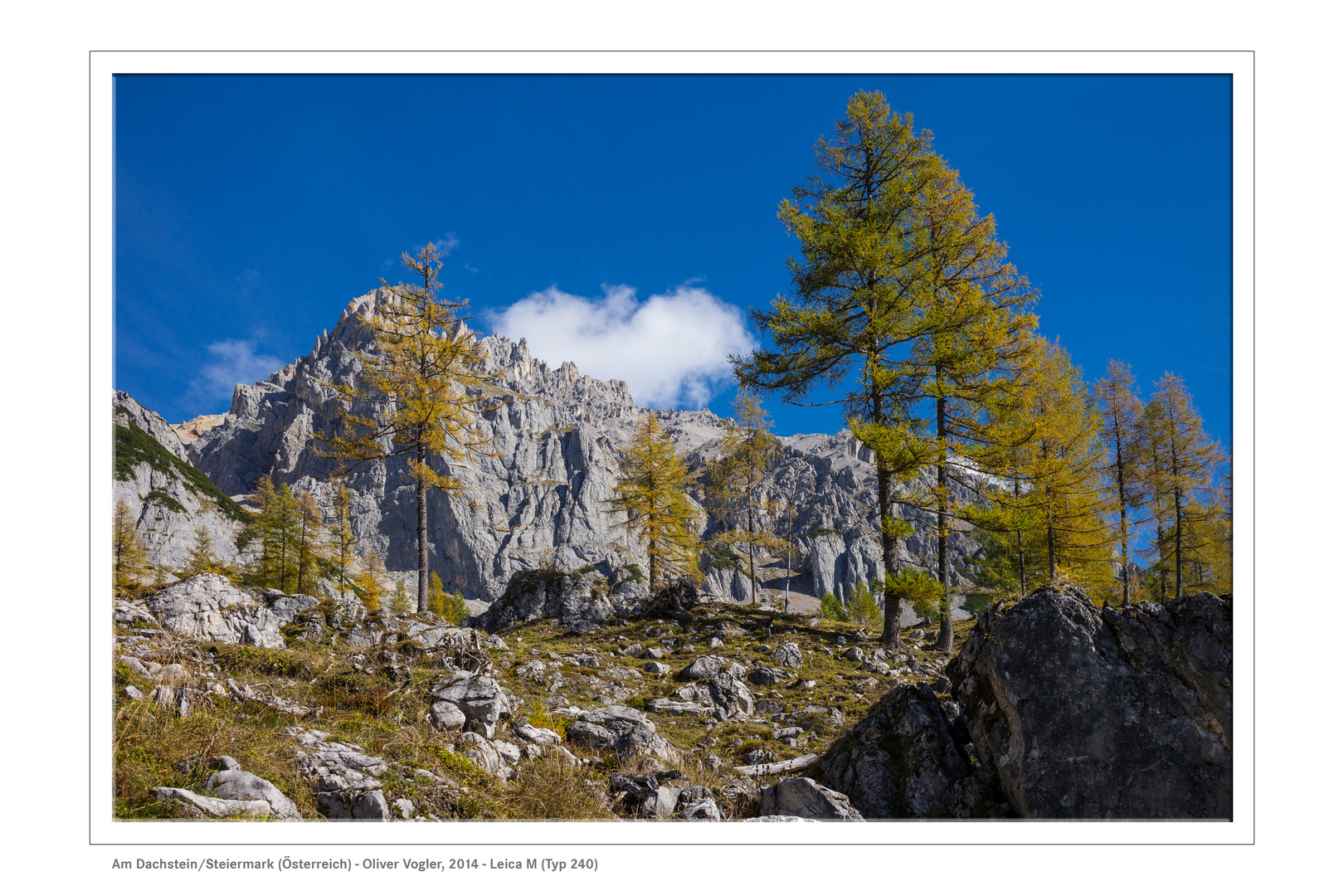 Herbststimmung am Dachstein