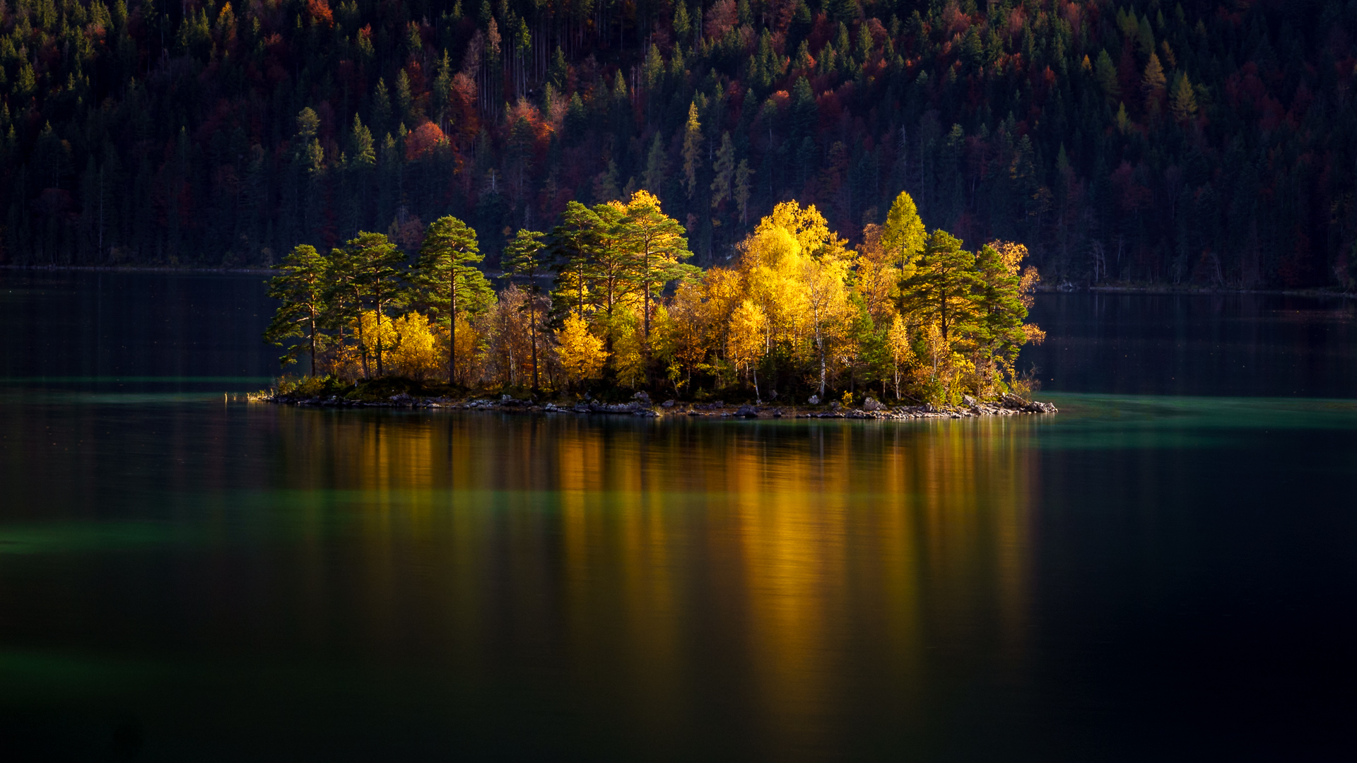 Herbststimmung am Eibsee