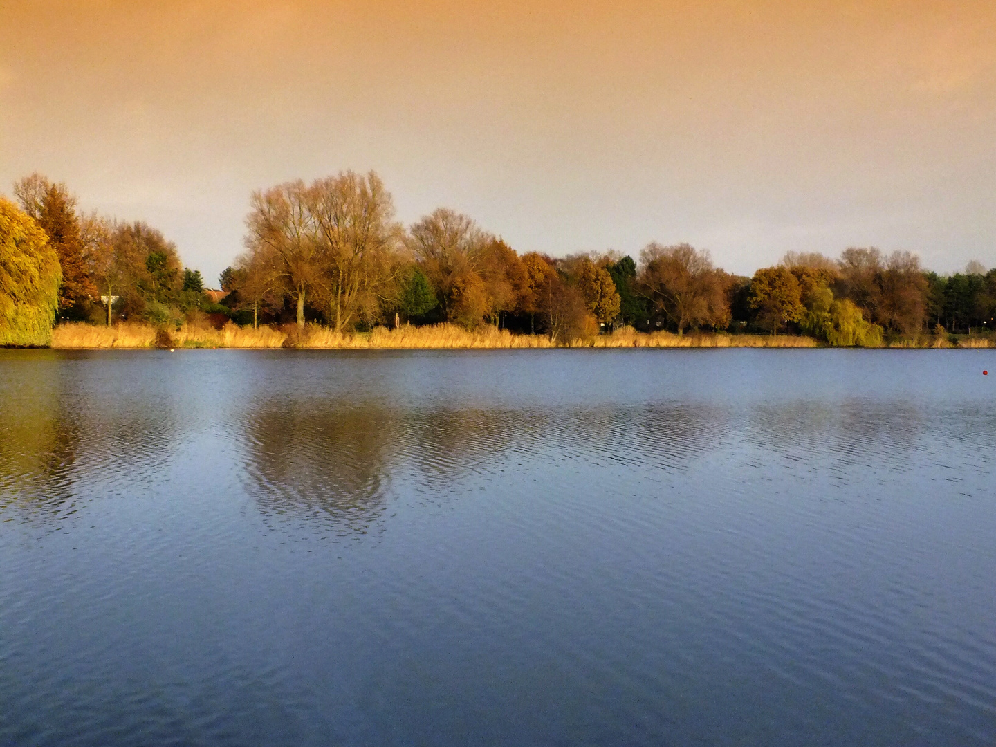 Herbststimmung am Emssee