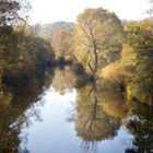 herbststimmung am Fluss