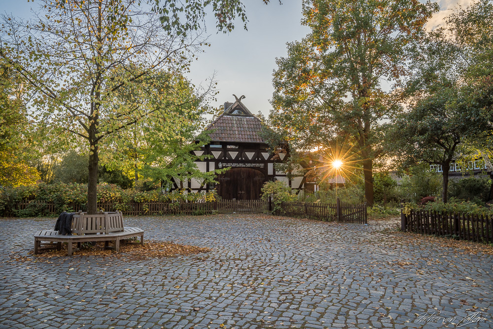 Herbststimmung am früheren Bauernhaus