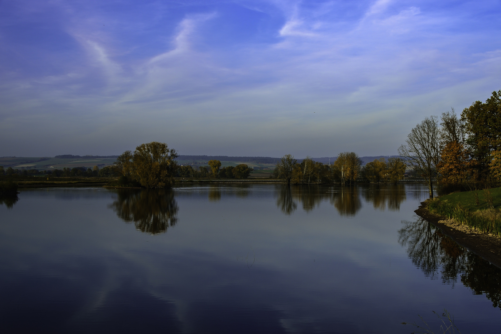 Herbststimmung am Goldbergsee