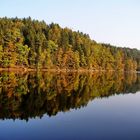 Herbststimmung am Höllensteinsee -Bayerischen Wald/ Viechtach