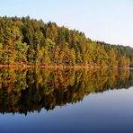 Herbststimmung am Höllensteinsee -Bayerischen Wald/ Viechtach