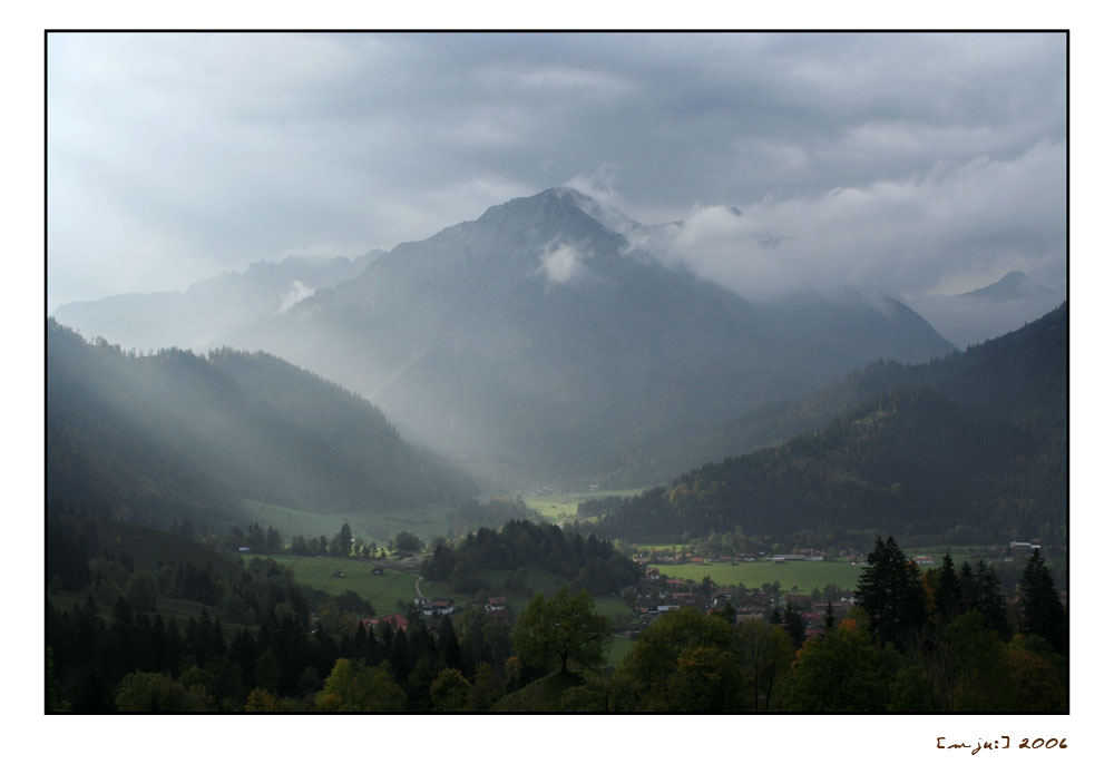 Herbststimmung am Jochpass