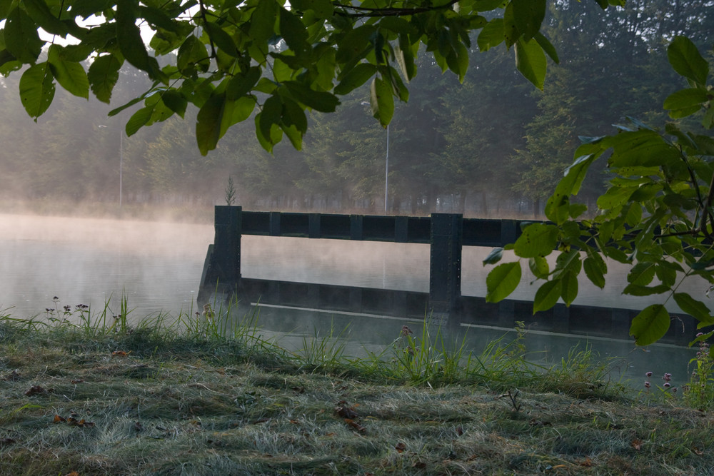 Herbststimmung am Kanal