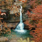 Herbststimmung am kleinen Wasserfall