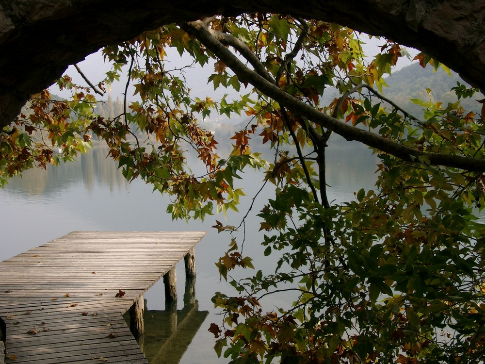 Herbststimmung am Lago di Toblino