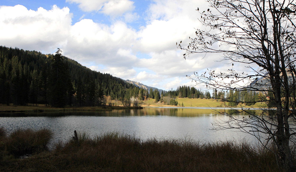 Herbststimmung am Lauenensee