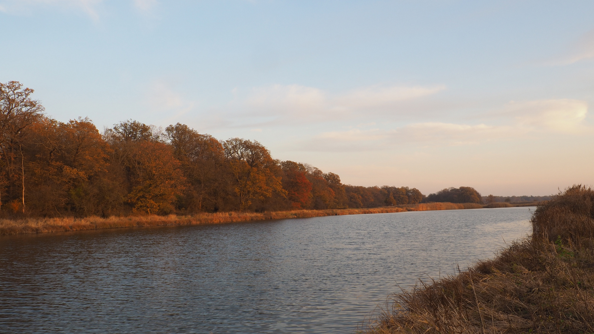 Herbststimmung am Leiner-See  