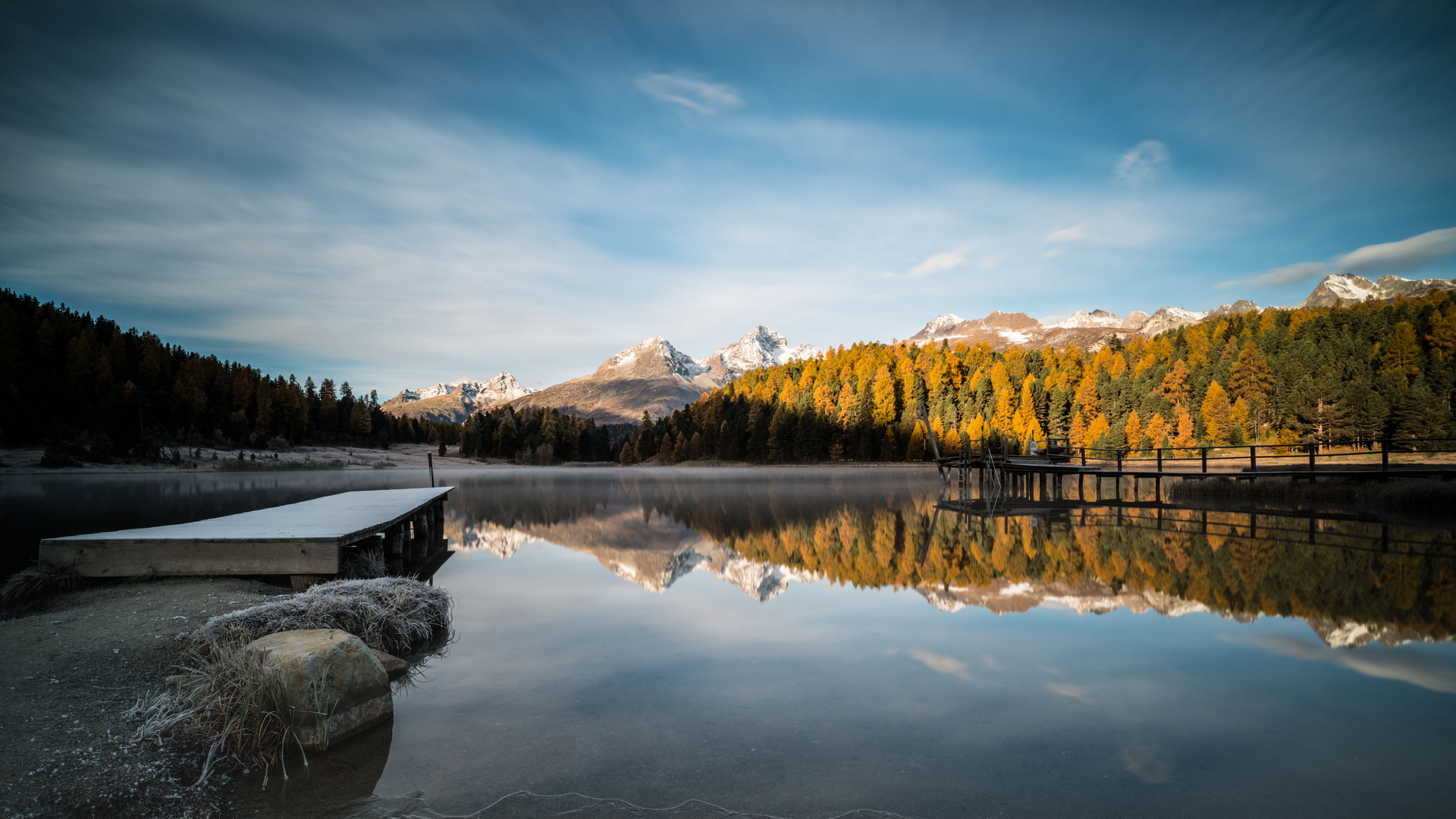 Herbststimmung am Lej da Staz