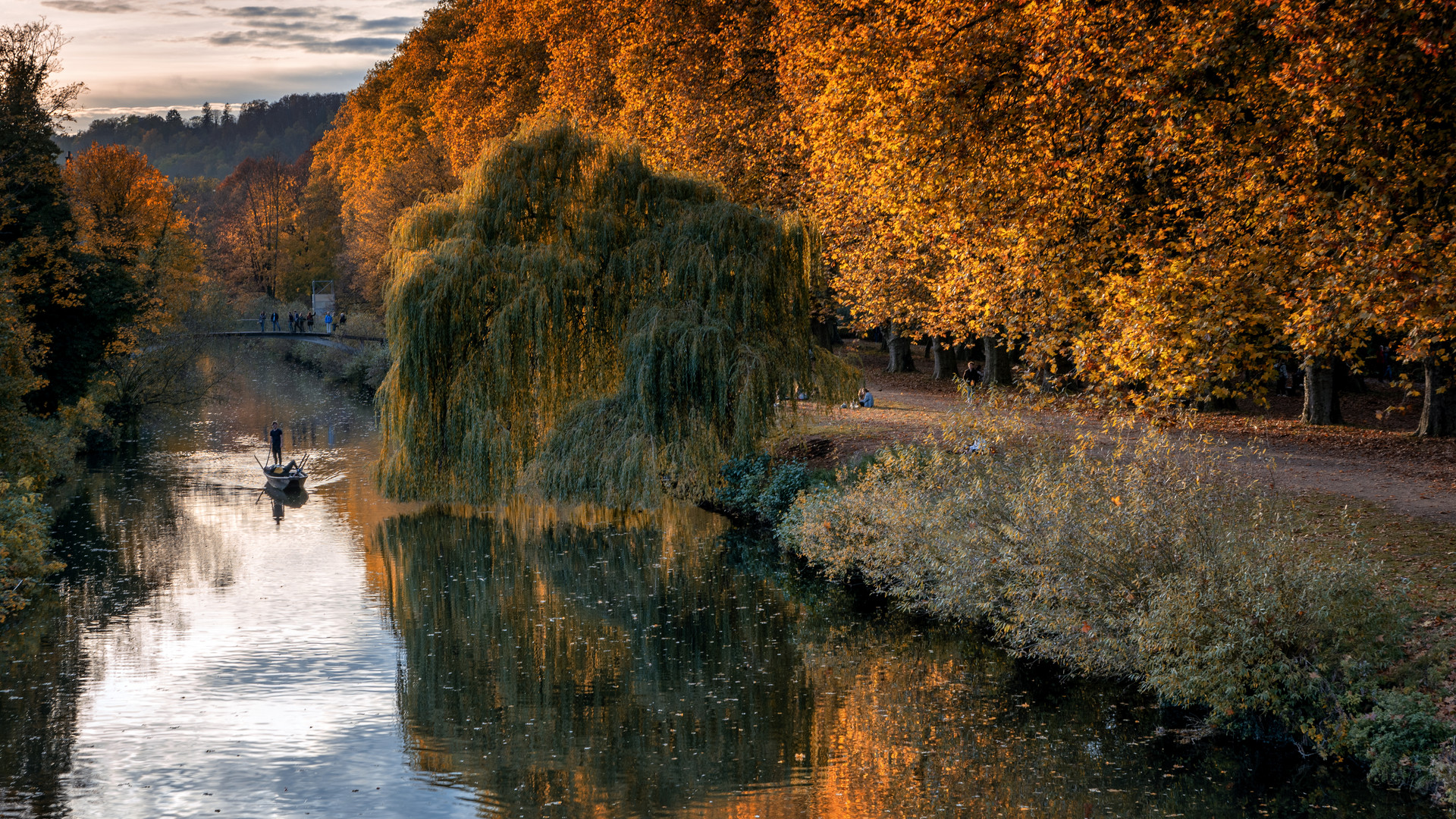 Herbststimmung am Neckar