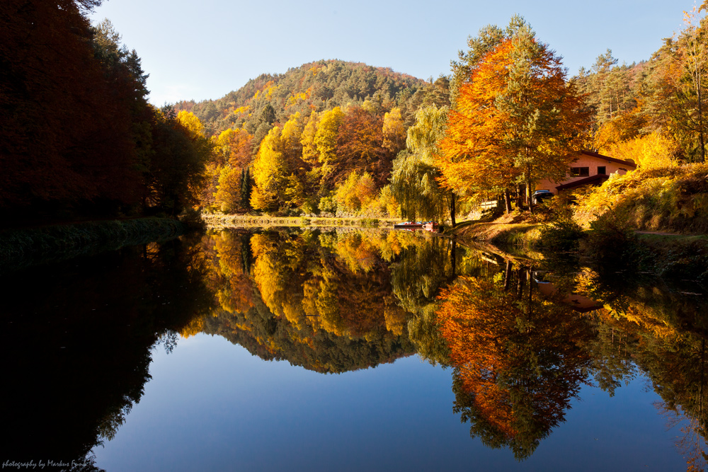 Herbststimmung am Paddelweiher