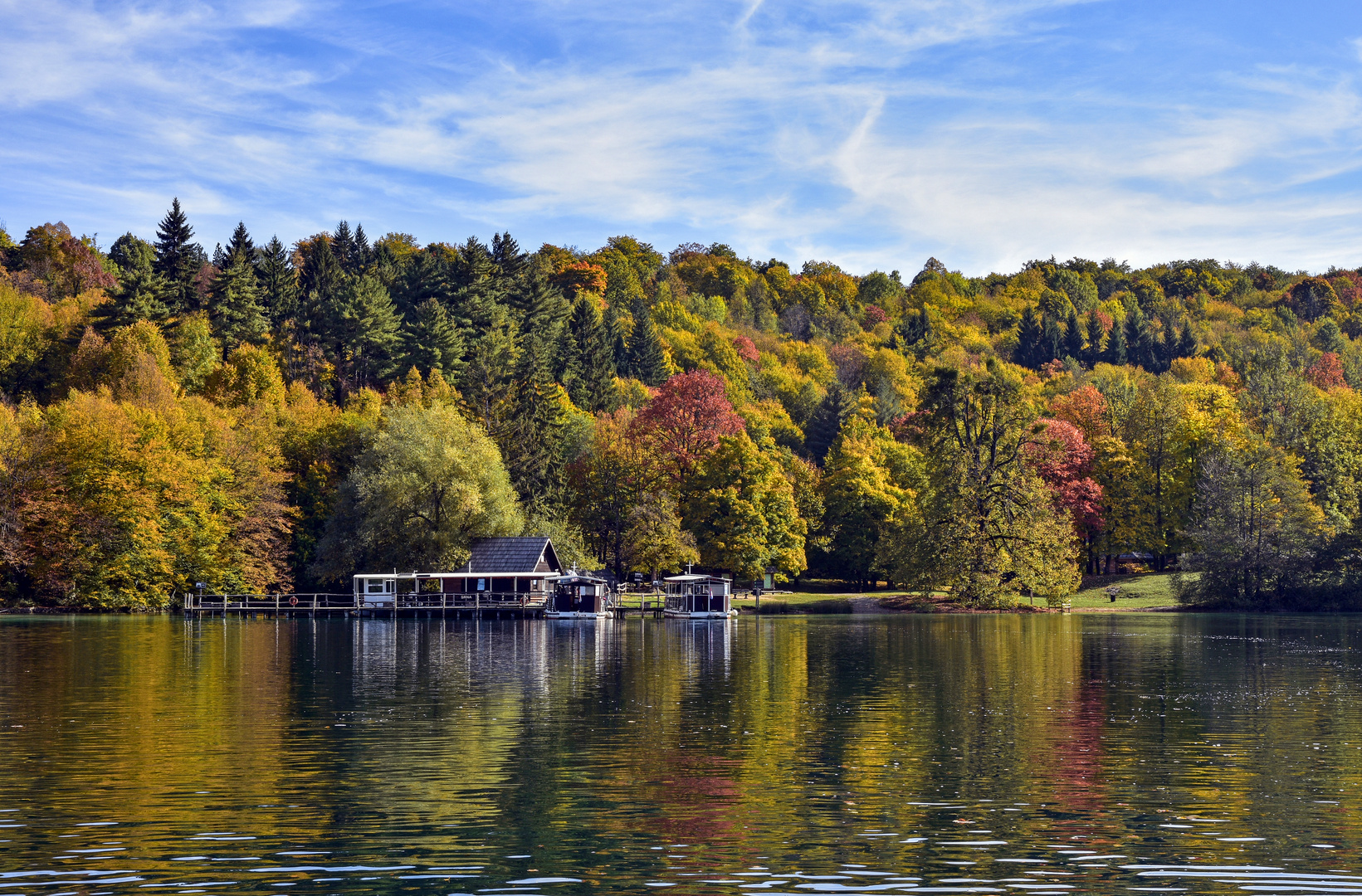 Herbststimmung am Plitvicer See