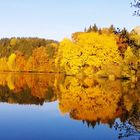 Herbststimmung am Rannasee bei Wegscheid