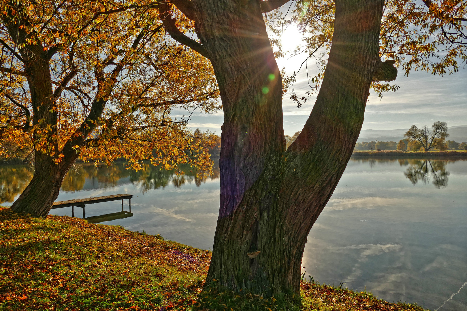 Herbststimmung am Reddeberteich