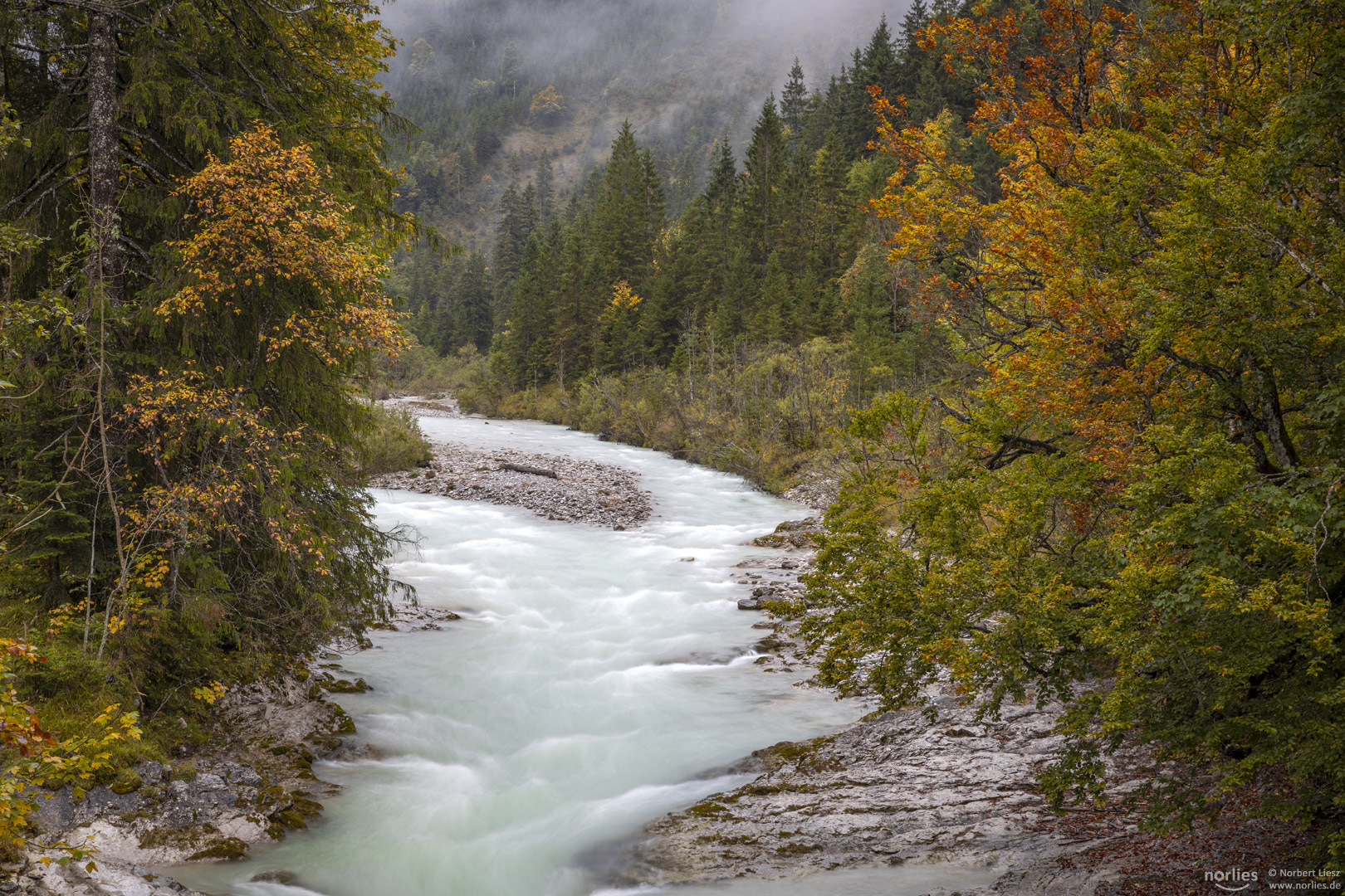 Herbststimmung am Rißbach