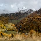 Herbststimmung am Schneeberg Passeiertal Südtirol