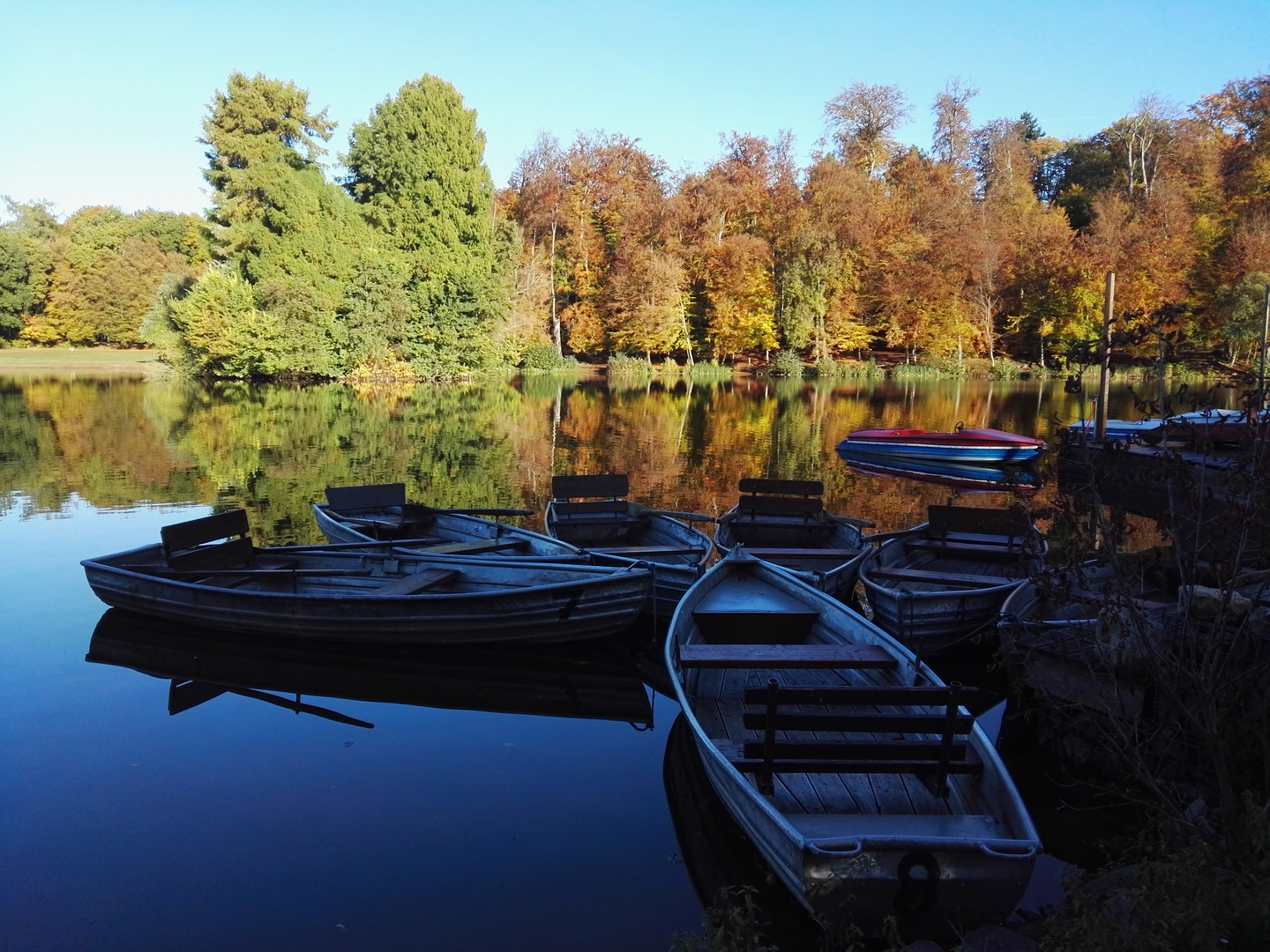 Herbststimmung am See 