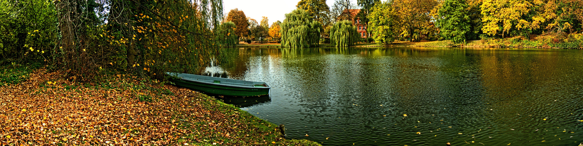 Herbststimmung am Stadtgraben von Wolfenbüttel