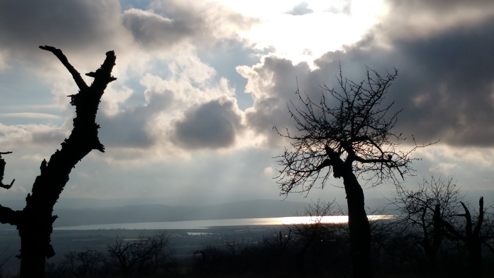 Herbststimmung am Stausee