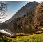 Herbststimmung am Stimmersee im Tiroler Unterland