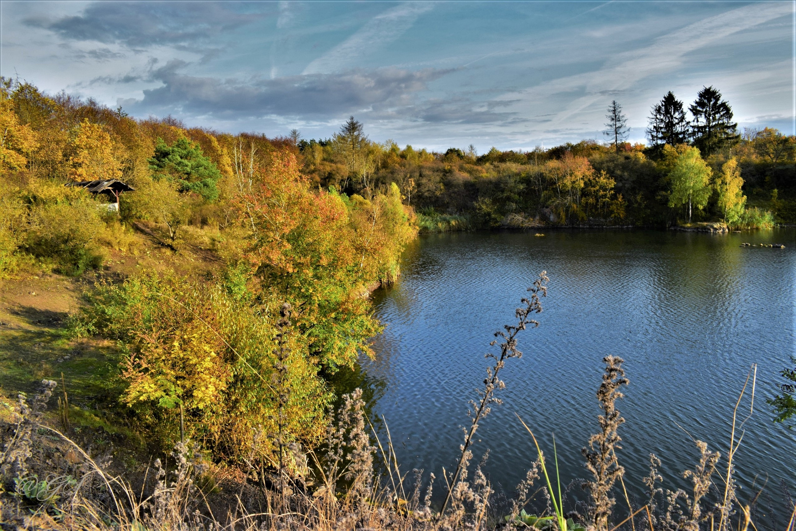 Herbststimmung am Teich