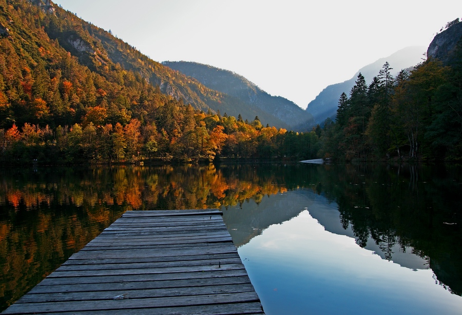 Herbststimmung am Thumsee