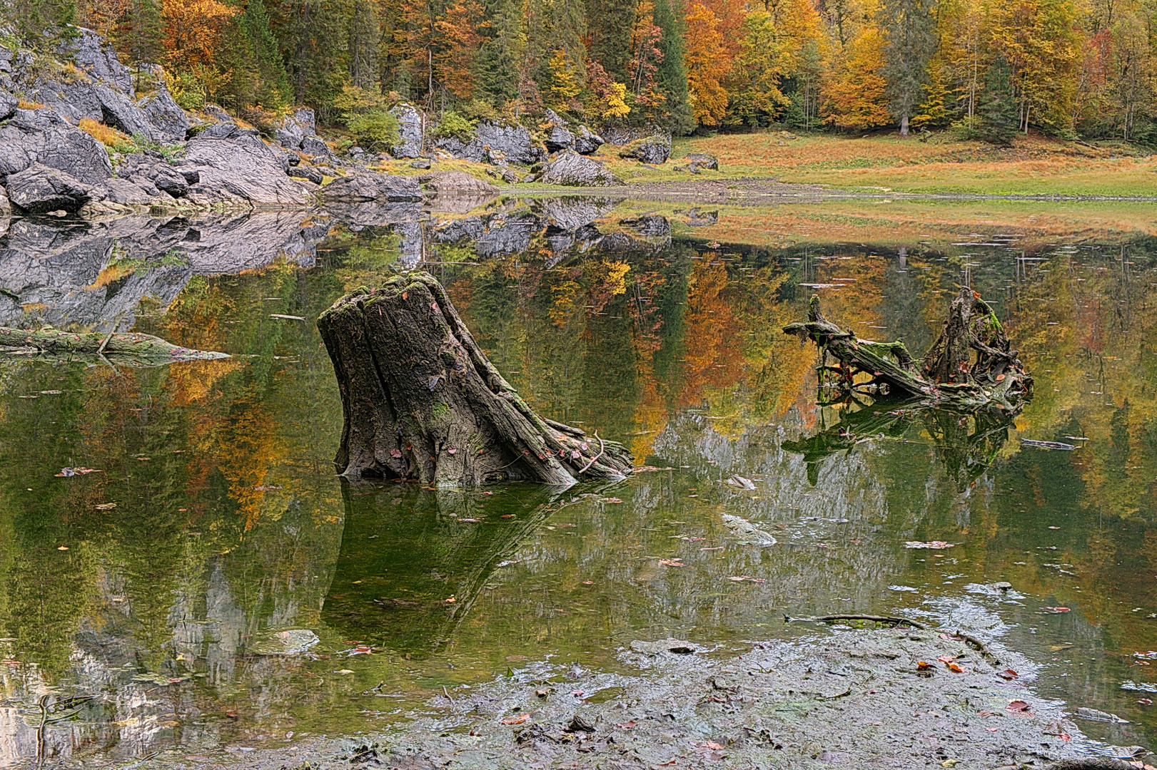 Herbststimmung am Toplitzsee