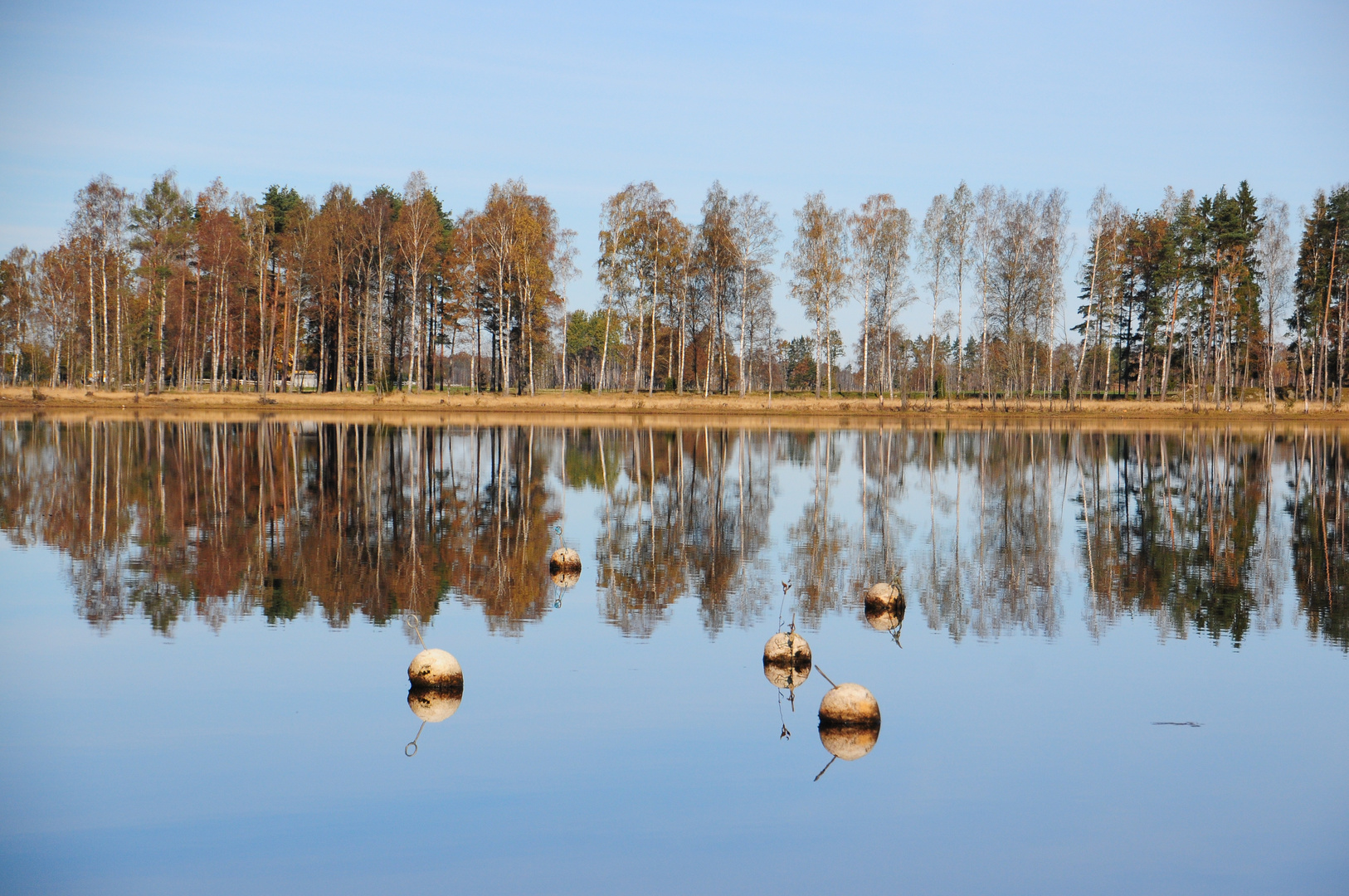 Herbststimmung am Varje Badplats