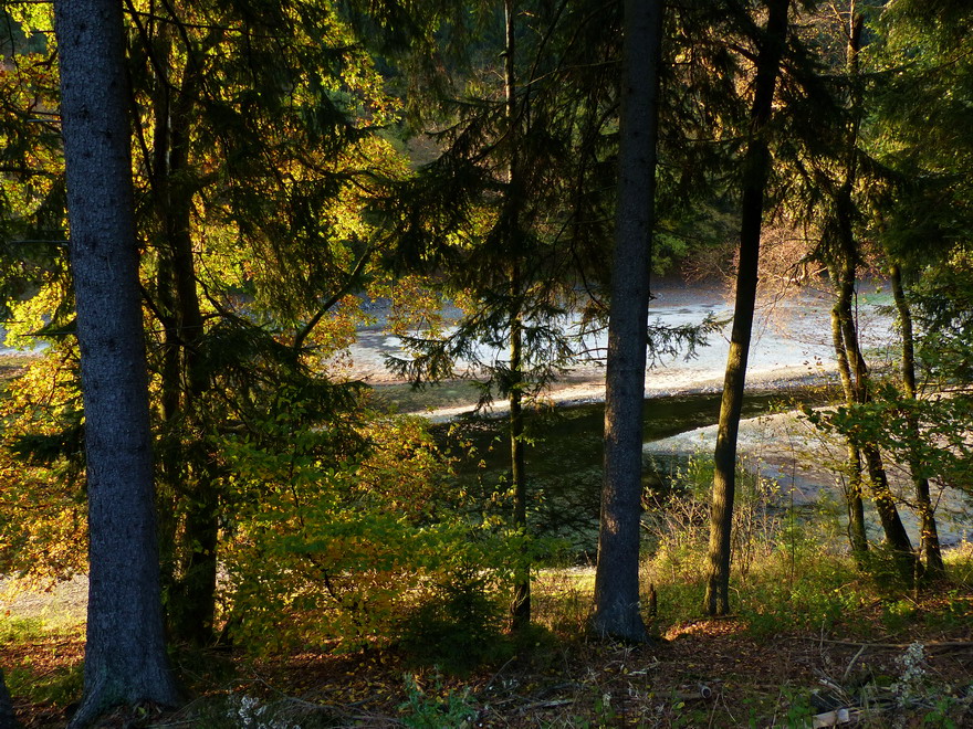 Herbststimmung an der Agger