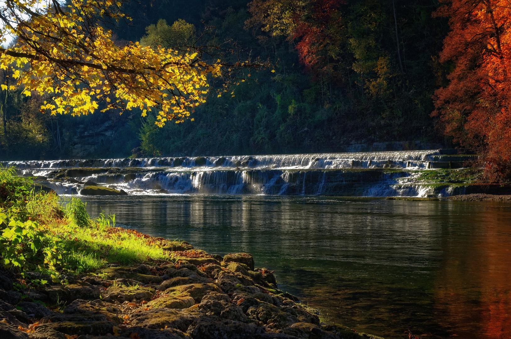 Herbststimmung an der Alz