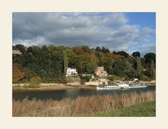 Herbststimmung an der Elbe