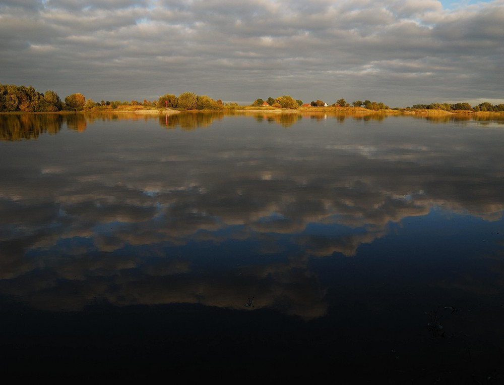 Herbststimmung an der Elbe