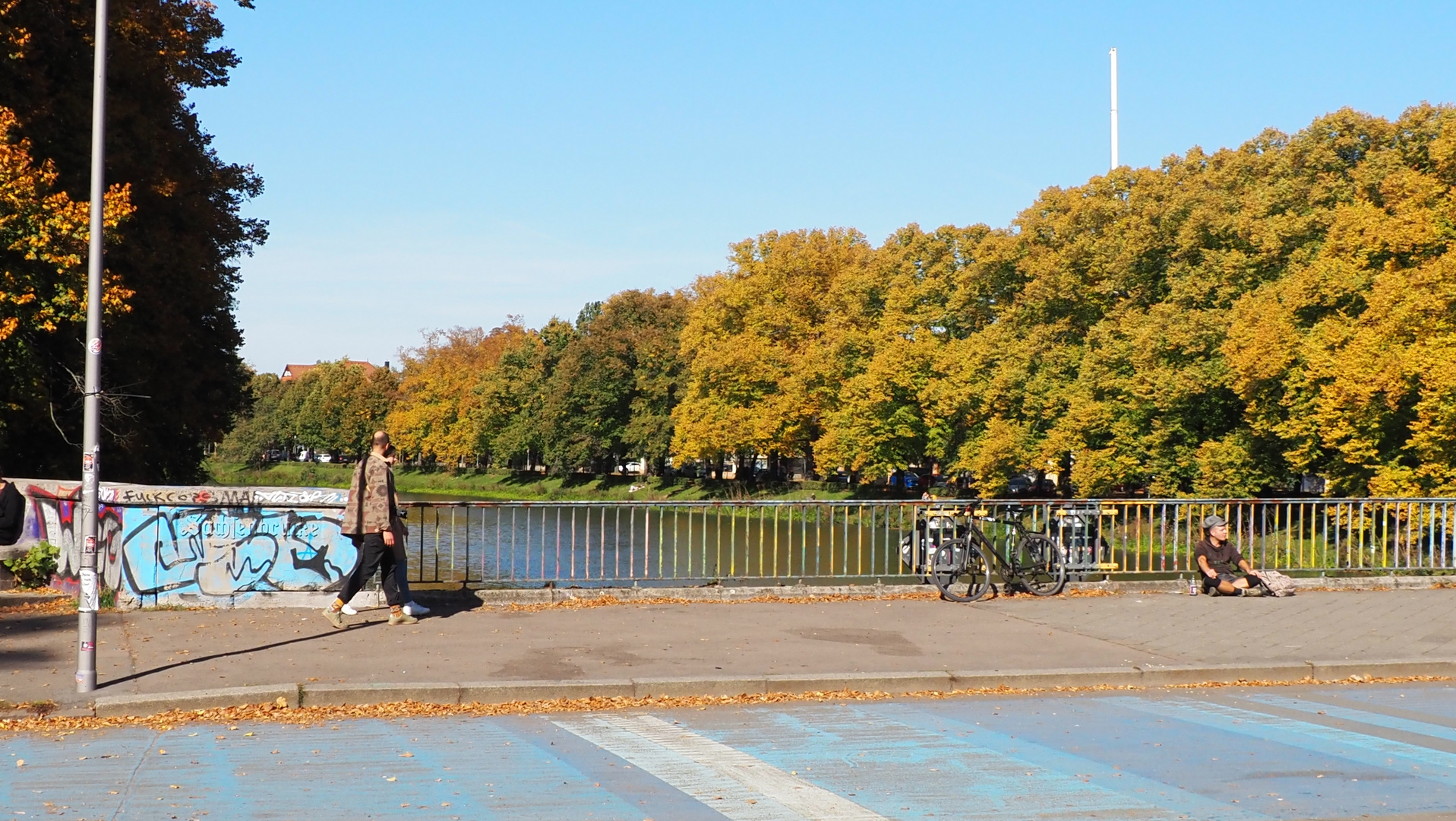 Herbststimmung an der Elster