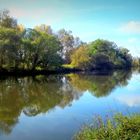 Herbststimmung an der Lahn.