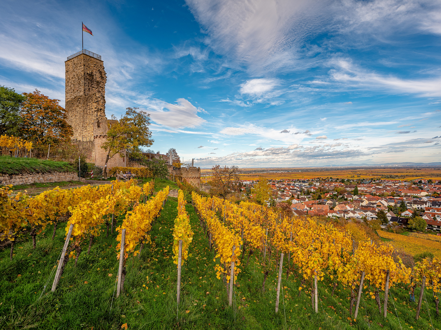 Herbststimmung an der Wachtenburg