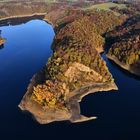 Herbststimmung an der Wahnbachtalsperre