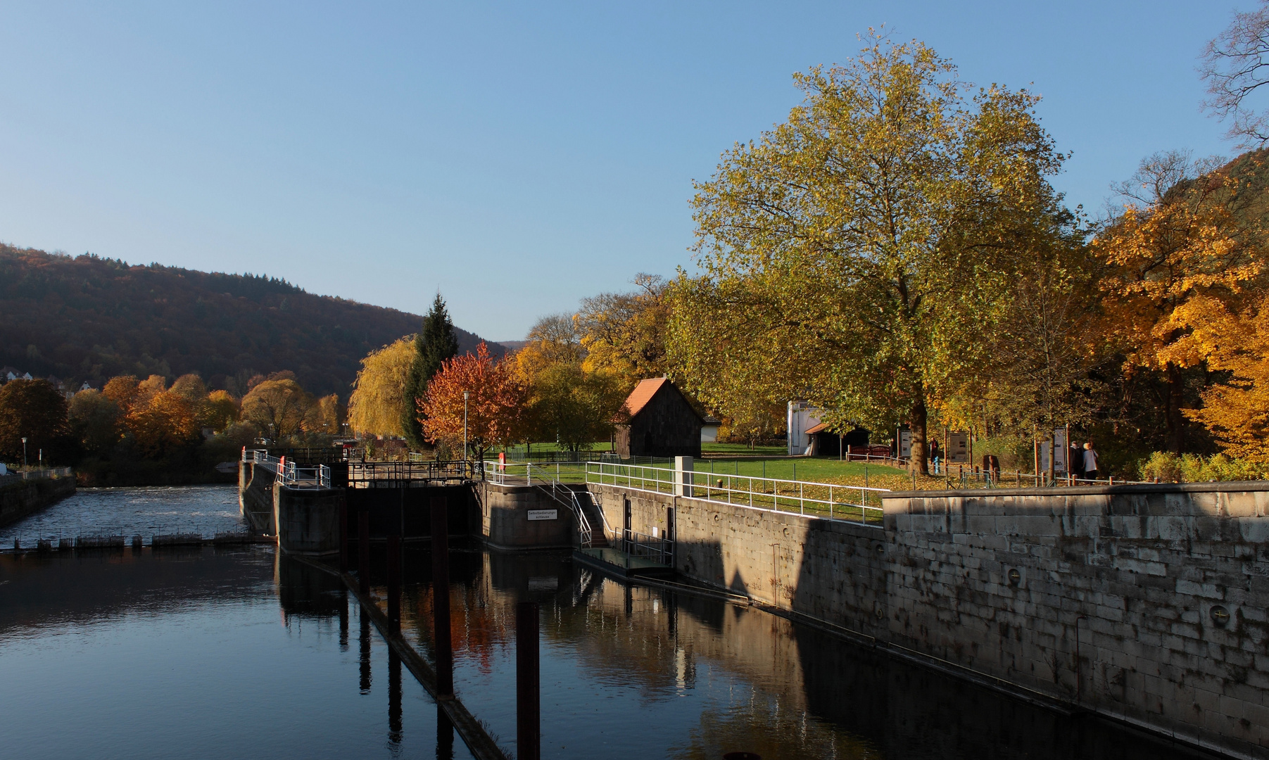 Herbststimmung an der Werra