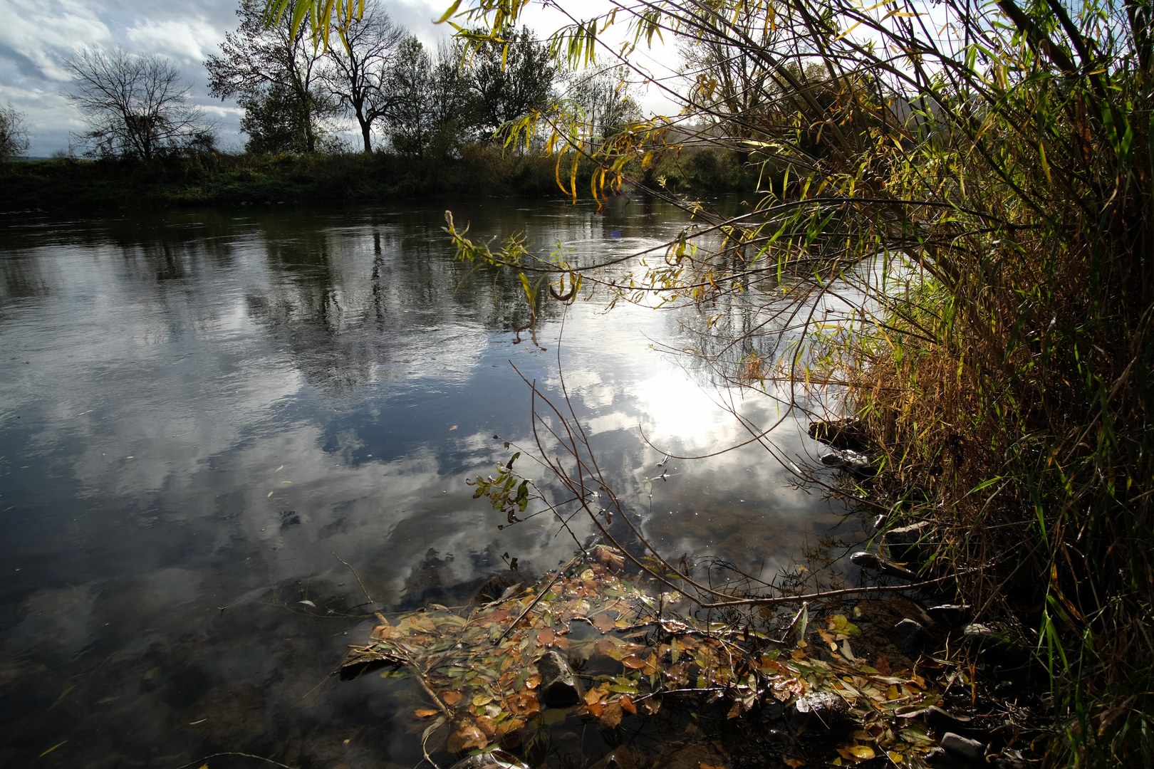 Herbststimmung an der Weser