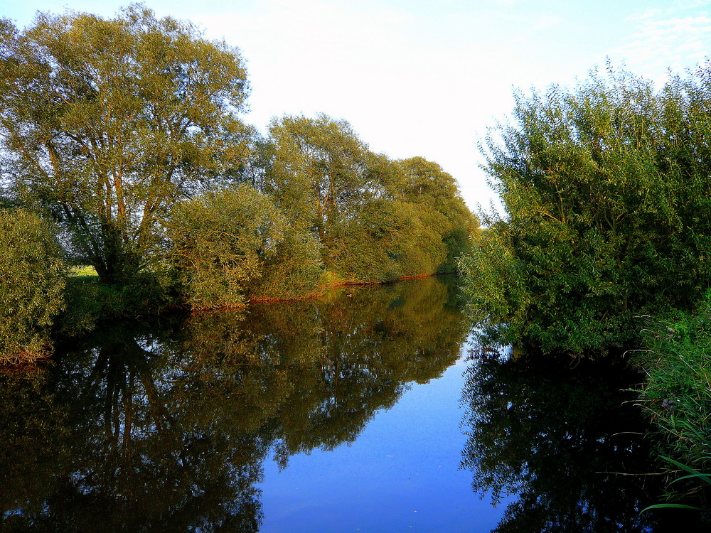 Herbststimmung an der Wümme bei Bremen