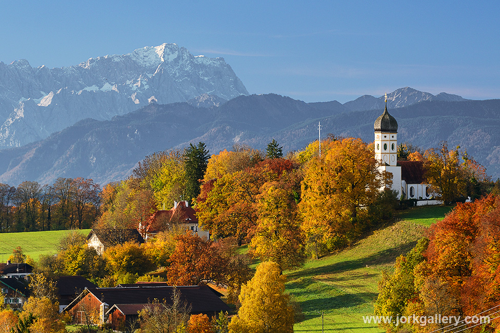 Herbststimmung an der Zugspitze