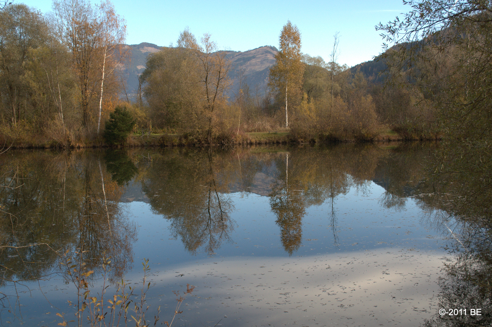 Herbststimmung an einem Teich