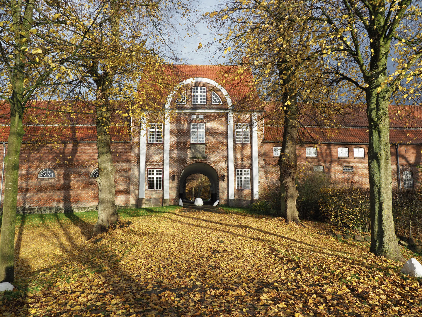 Herbststimmung auf dem Gut Quarnbek