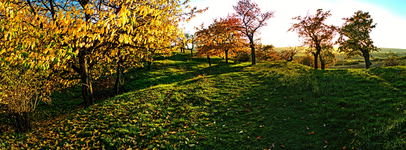 Herbststimmung auf dem Ösel bei Wolfenbüttel (HDR+Tonemapping)