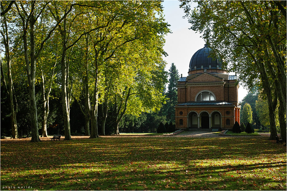 Herbststimmung auf dem Südfriedhof #2