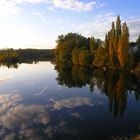 Herbststimmung auf der Bislicher Insel