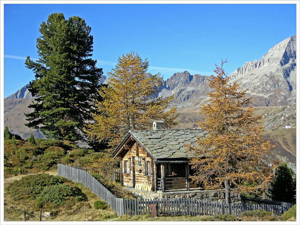 Herbststimmung auf der Riederfurka