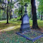 Herbststimmung auf einem alten Friedhof
